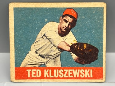 1948-49 Leaf Ted Kluszewski RC #38