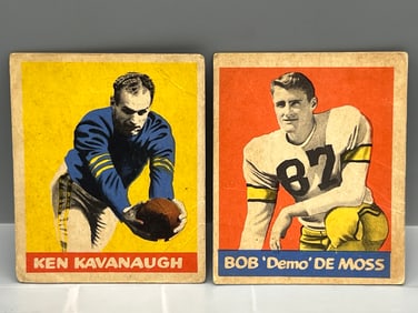 1949 Leaf Ken Kavanaugh #51 & Bob DeMoss #52