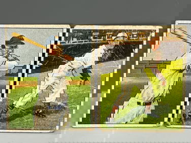 1950 Bowman Bill Rigney #117 & Ned Garver #51