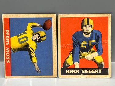 1949 Leaf Perry Moss #81 & Herb Siegert #70