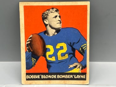 1949 Leaf Bobby Layne #67 - HOF