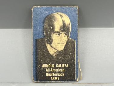 1949-50 Topps Felt Backs Arnold Galiffa RC #28