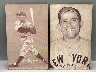 1947-66 Exhibits Phil Rizzuto & Yogi Berra