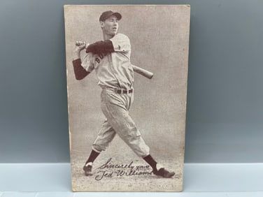 1947-66 Exhibits Salutations Ted Williams