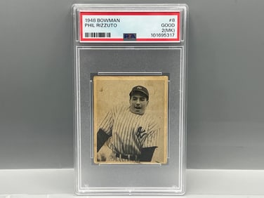1948 Bowman Phil Rizzuto RC #8 PSA GD 2 (MK)