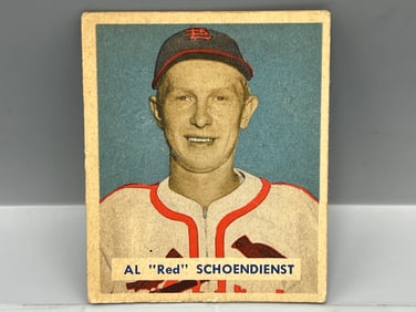 1949 Bowman Red Schoendienst #111
