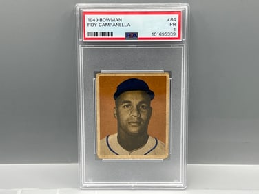 1949 Bowman Roy Campanella RC #84 PSA PR 1