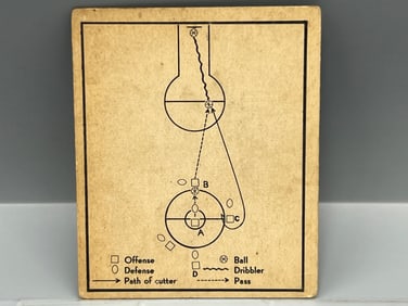 1948 Bowman Held Ball Play #65