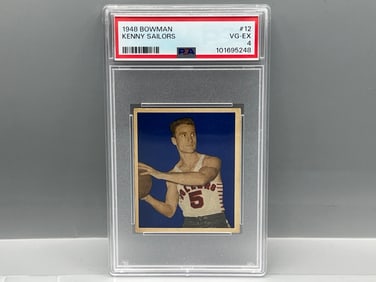 1948 Bowman Kenny Sailors RC #12 PSA VG-EX 4