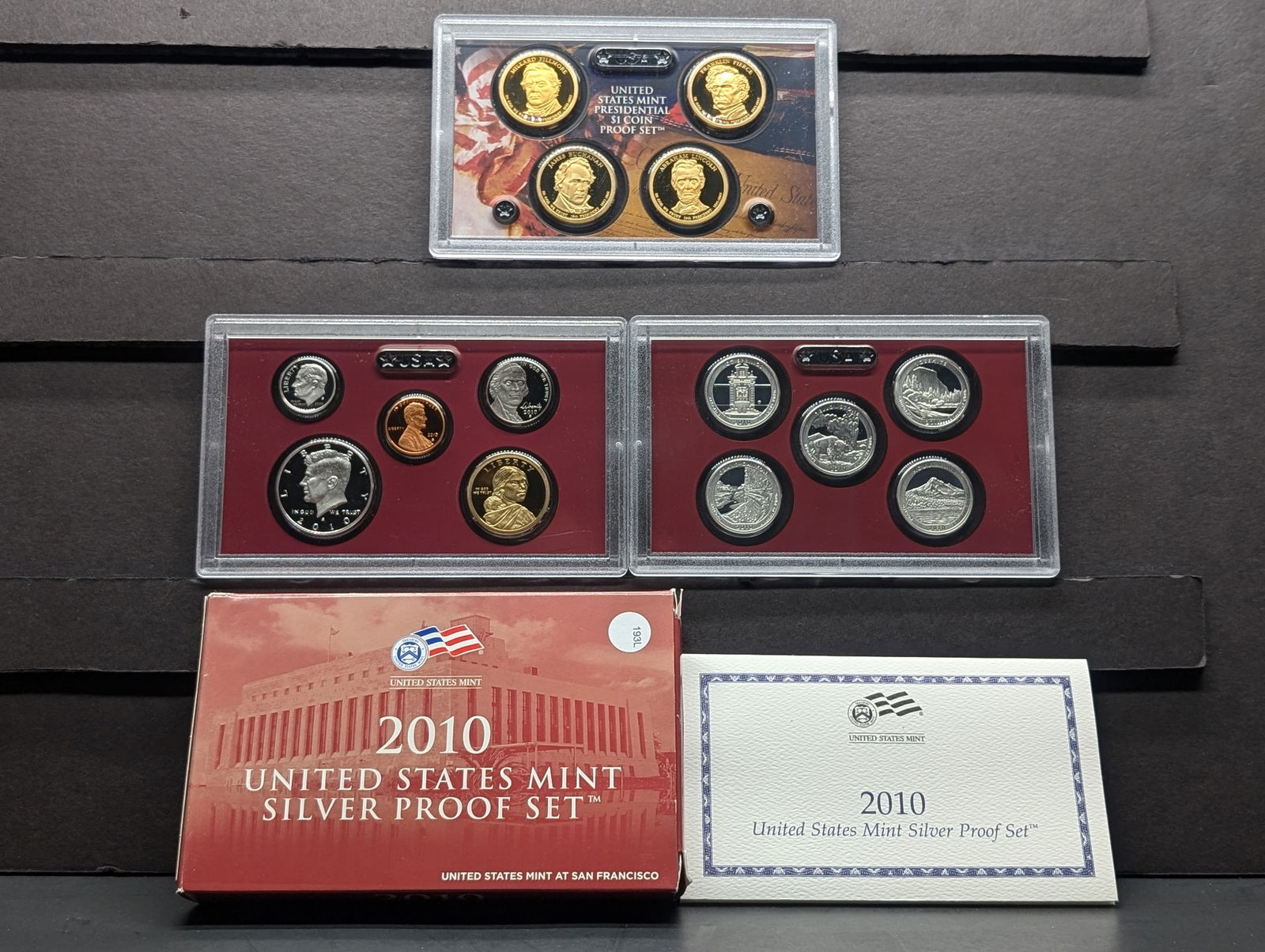 2010-S United States Mint Silver Proof Set (1 of 8)