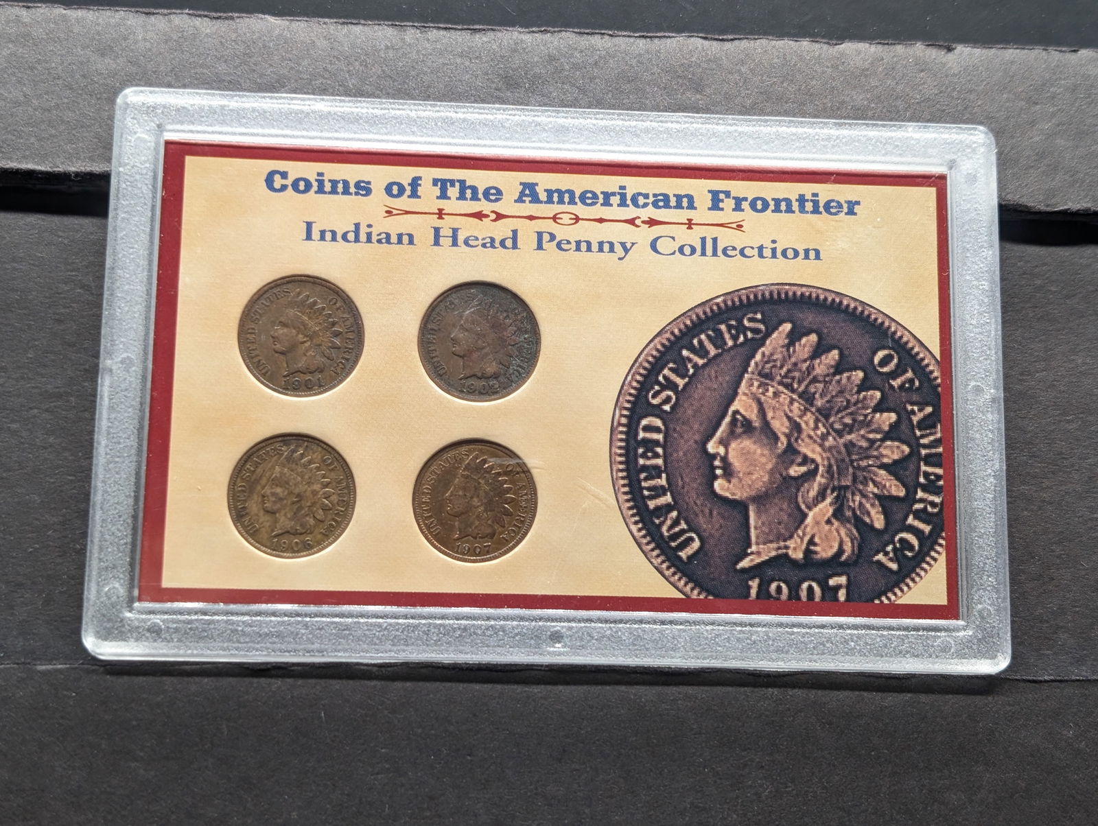 Coins of the American Frontier - Indian Head Cent Collection (1 of 2)