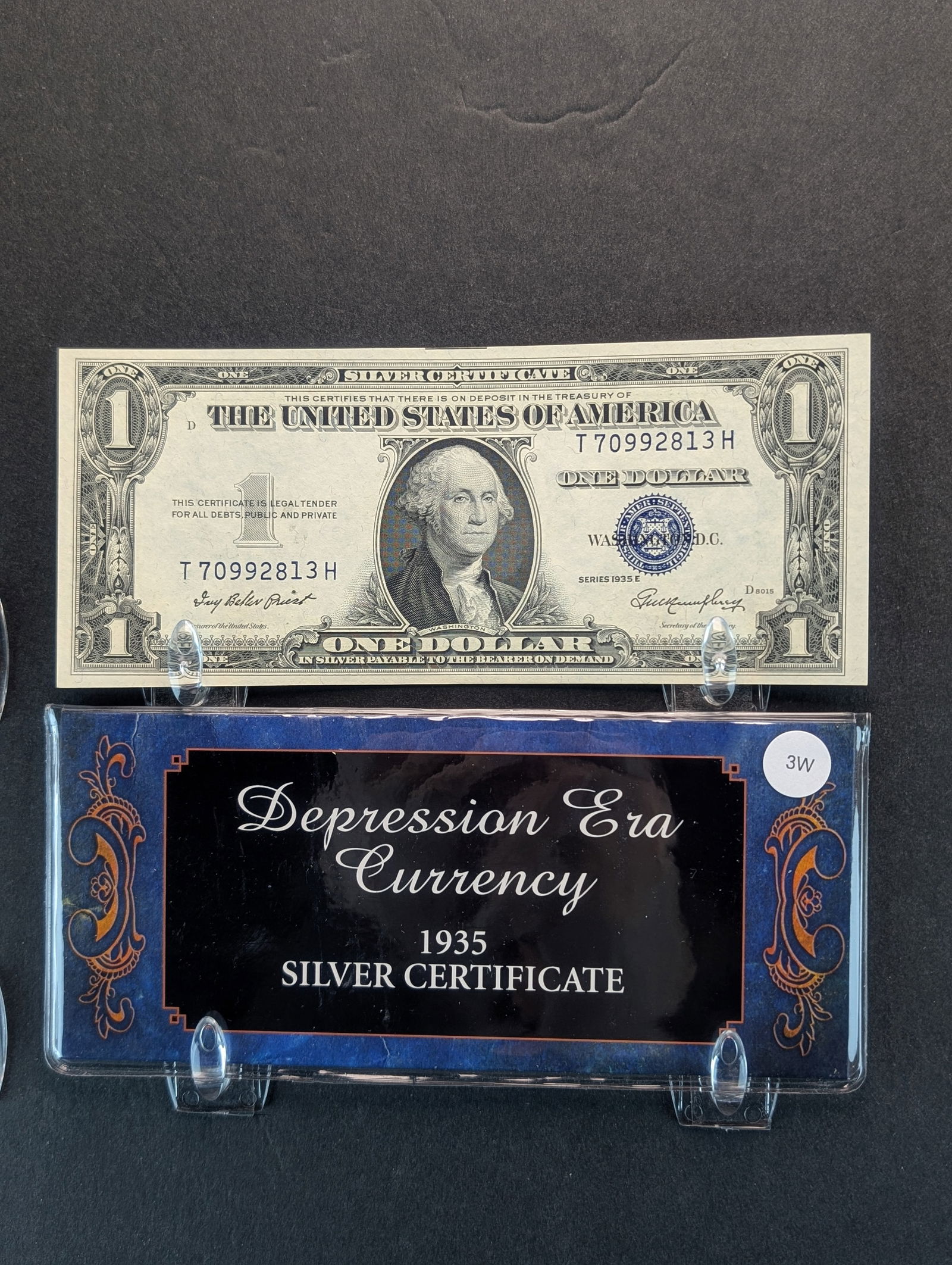 1935-E $1 Silver Certificate - Depression Era Currency (1 of 4)
