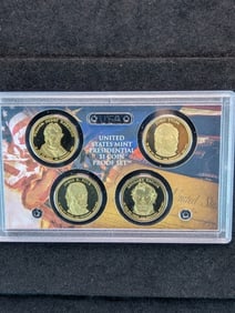 2009-S US Presidential Dollar Proof Coin Set