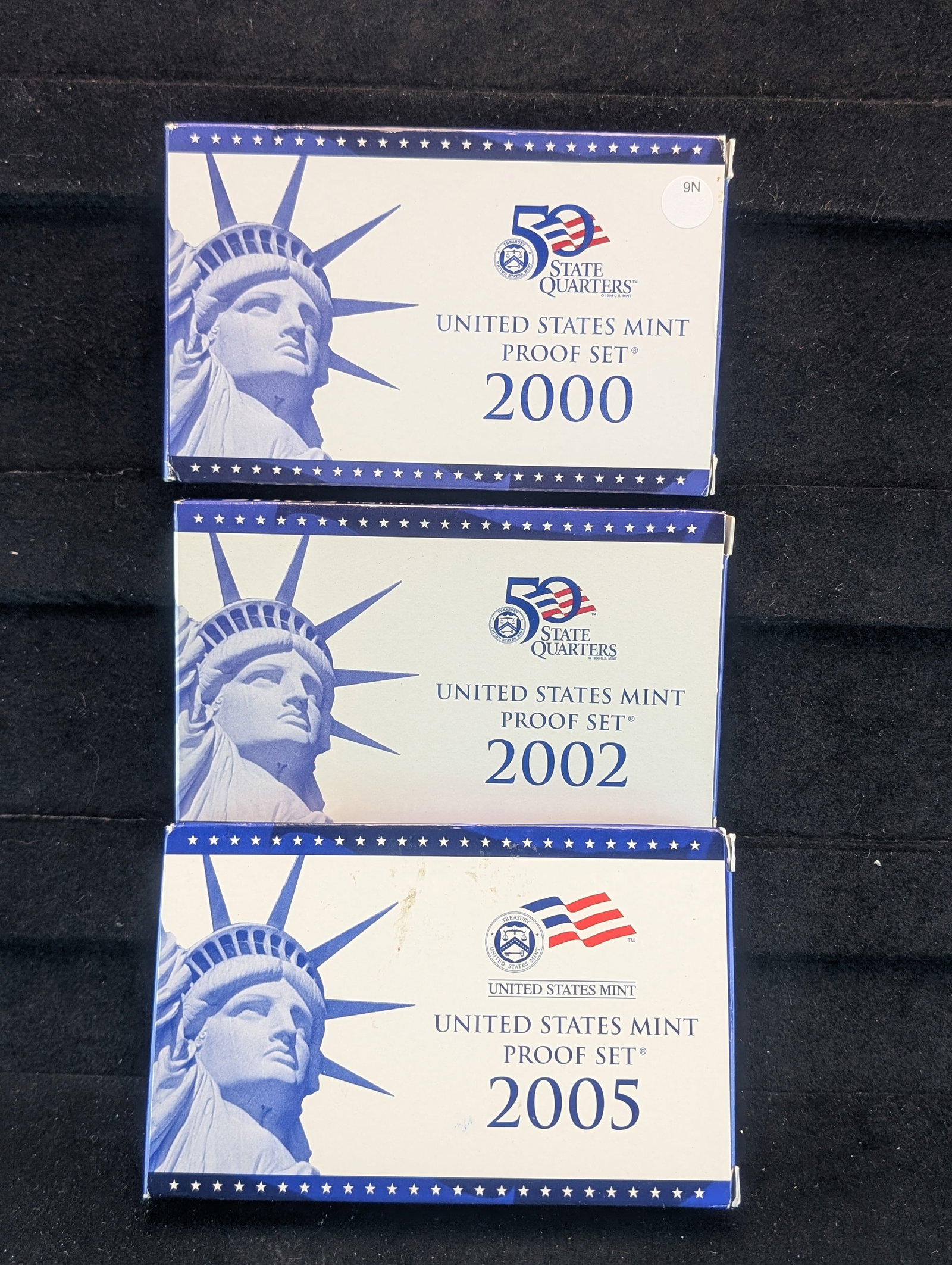 2000-S 2002-S 2005-S U.S. Proof Sets w/OGP & COA's - 31 Coins (1 of 15)