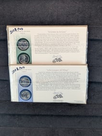 2008-P&D  New Mexico and Oklahoma State Quarters