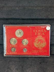 Republic Of Costa Rica Five Coin Set