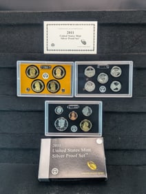 2011-S U.S. Silver 14-Coin Proof Set w/OGP & COA