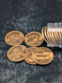 Tube Of 1969-D Lincoln Memorial Cents