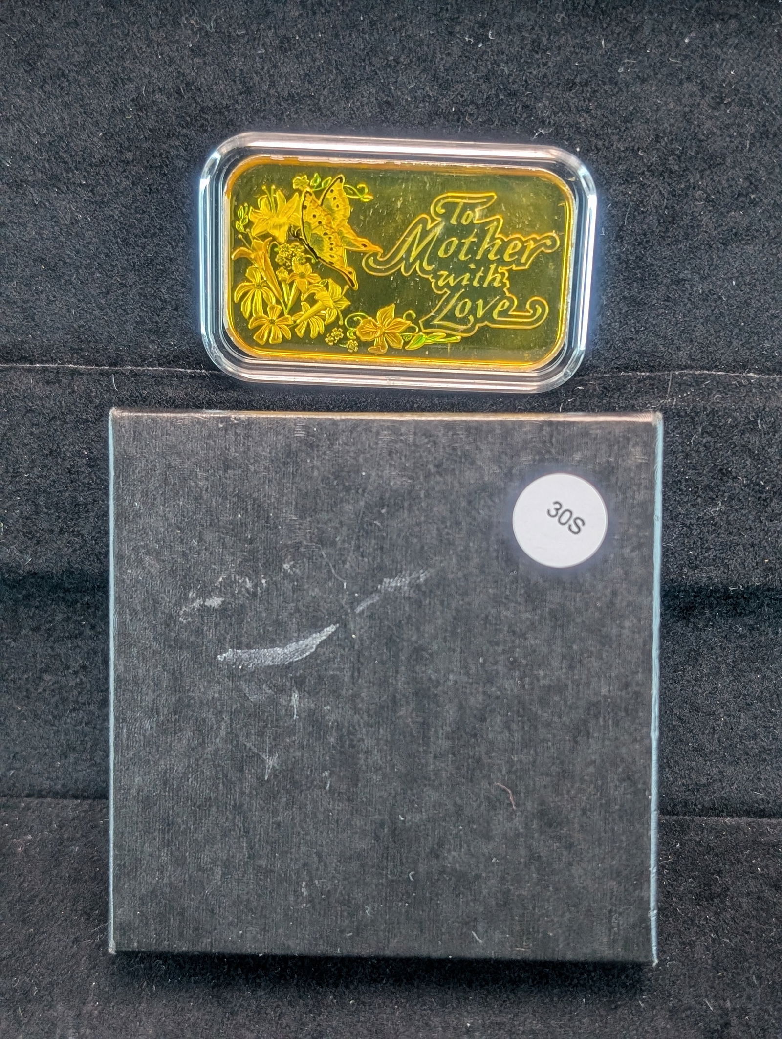 "To Mother With Love" One Ounce .999 Fine Silver Bar (1 of 3)