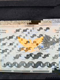 US Twentieth Century Type Coins Set - Includes 14 Silver Coins