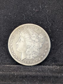 1884-S Semi-Key Date Morgan Dollar