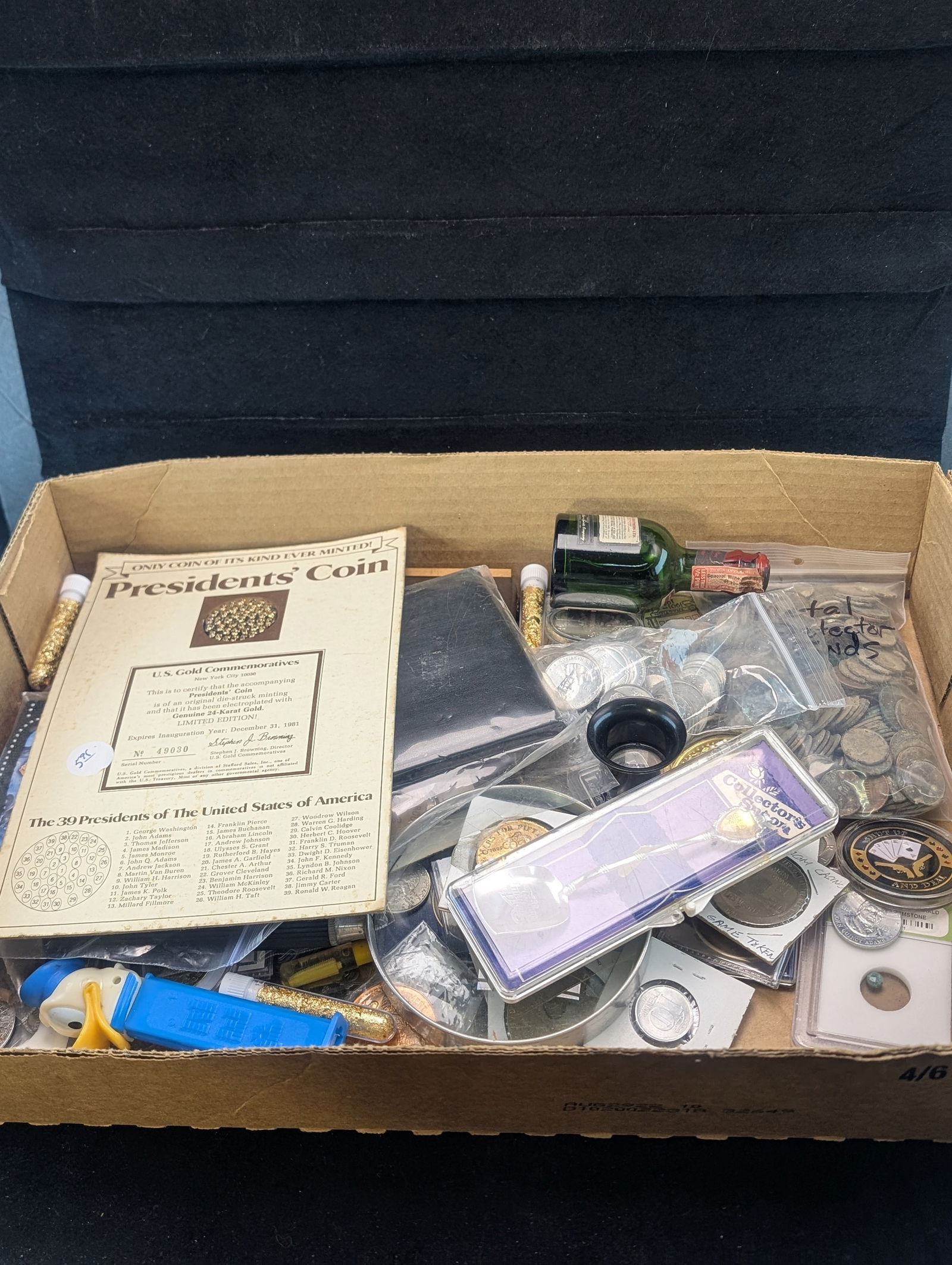 Collectors Junk Drawer. Misc. Coins, Tokens, Coin Supplies, Magnifiers & Small Collectibles (1 of 13)