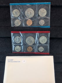 1979 P&D U.S. Mint Uncirculated Coin Set In OGP