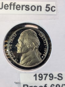 1979-S Jefferson Nickel Proof