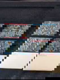 1975 P&D & 1978 P&D U.S. 12-Coin Mint Sets w/OGP & COA's - 24 Coins