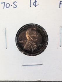 1970-S Lincoln Memorial Cent Proof Toned