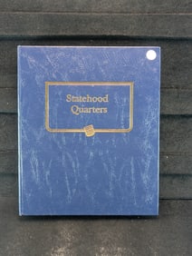 *NO COINS* 1999-2008 Statehood Quarters Whitman Slide Album - Positions For 50 Coins