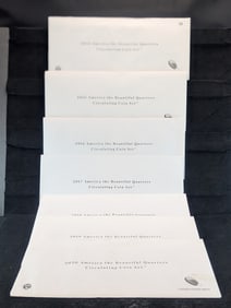 (7 sets) United States Mint America the Beautiful Circulating P&D Coin Sets 2014, 2015, 2016, 2017,