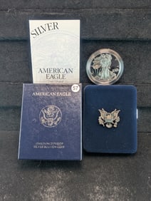 1997 P Proof American Silver Eagle 1 oz OGP