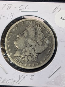 1878-CC Morgan Dollar