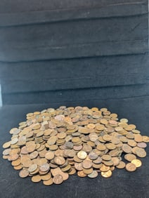 1,000 Wheat Pennies Various Dates and Mint Marks