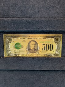 Copy of $500 Gold Certificate - Gold Foil - Novelty Note  - Not Solid Gold