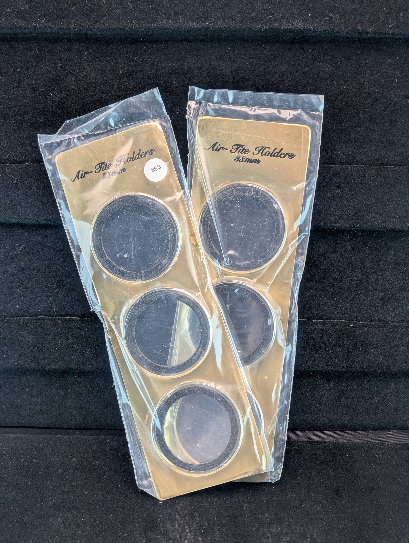 Two New Packs of Air-Tite Holders 38MM for Morgan Dollar Size Coins: Two New Packs of Air-Tite Holders 38MM for Morgan Dollar Size Coins