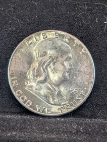 1955 Franklin Half Dollar
