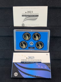 (4 Coins) 2023-S American Innovations $1 Coin Proof Set OGP
