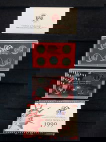 1999-S U.S. Silver Proof Set In OGP w/COA