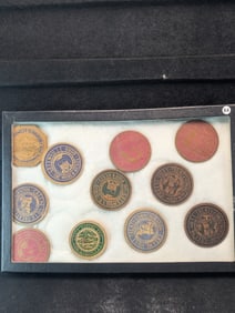 Commemorative Wooden Nickels Various Greenville and Ohio Locations