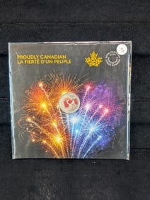 Beautiful .9999 Fine Silver Quarter by the Royal Canadian Mint