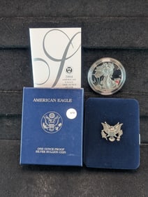 2004-W American Silver Eagle Bullion Coin - .999 Troy Ounce Silver Coin