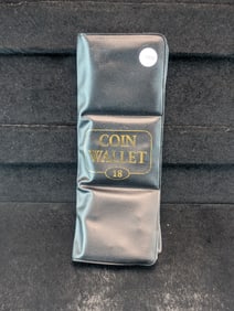 18 Mexico Coins in a Nice Coin Holder One Coin is 10% Silver