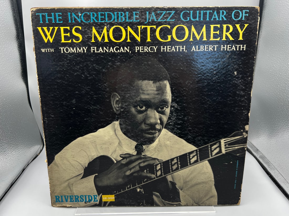 1960 Wes Montgomery The Incredible Jazz Guitar of Wes Montgomery Vinyl Album - RLP 12-320 - Seam: 1960 Wes Montgomery The Incredible Jazz Guitar of Wes Montgomery Vinyl Album - RLP 12-320 - Seam Splits - Records have not been tested by the auction house for play quality. All items are sold as is.