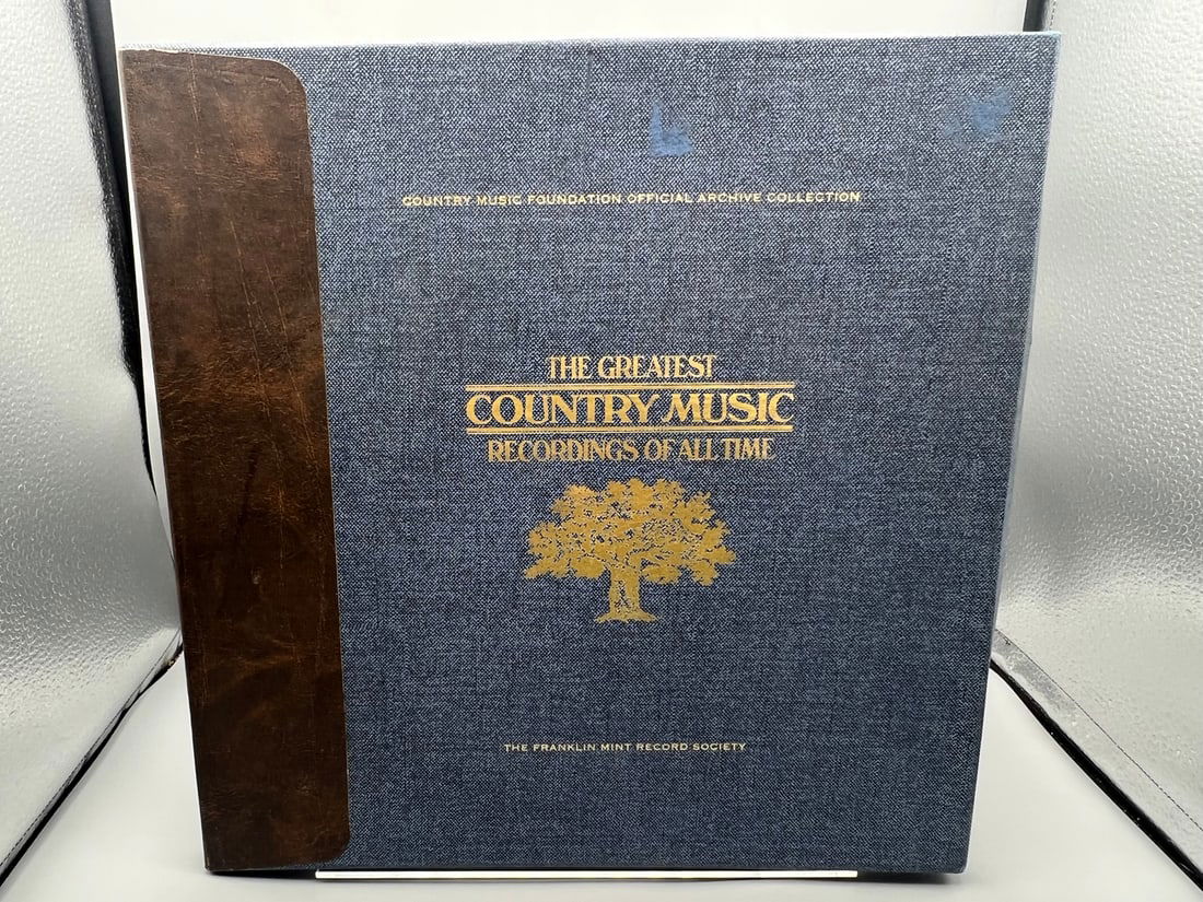 The Greatest Country Music Recordings of All Time (1982), 2 LP Box Set, dark red vinyl, Country (1 of 5)