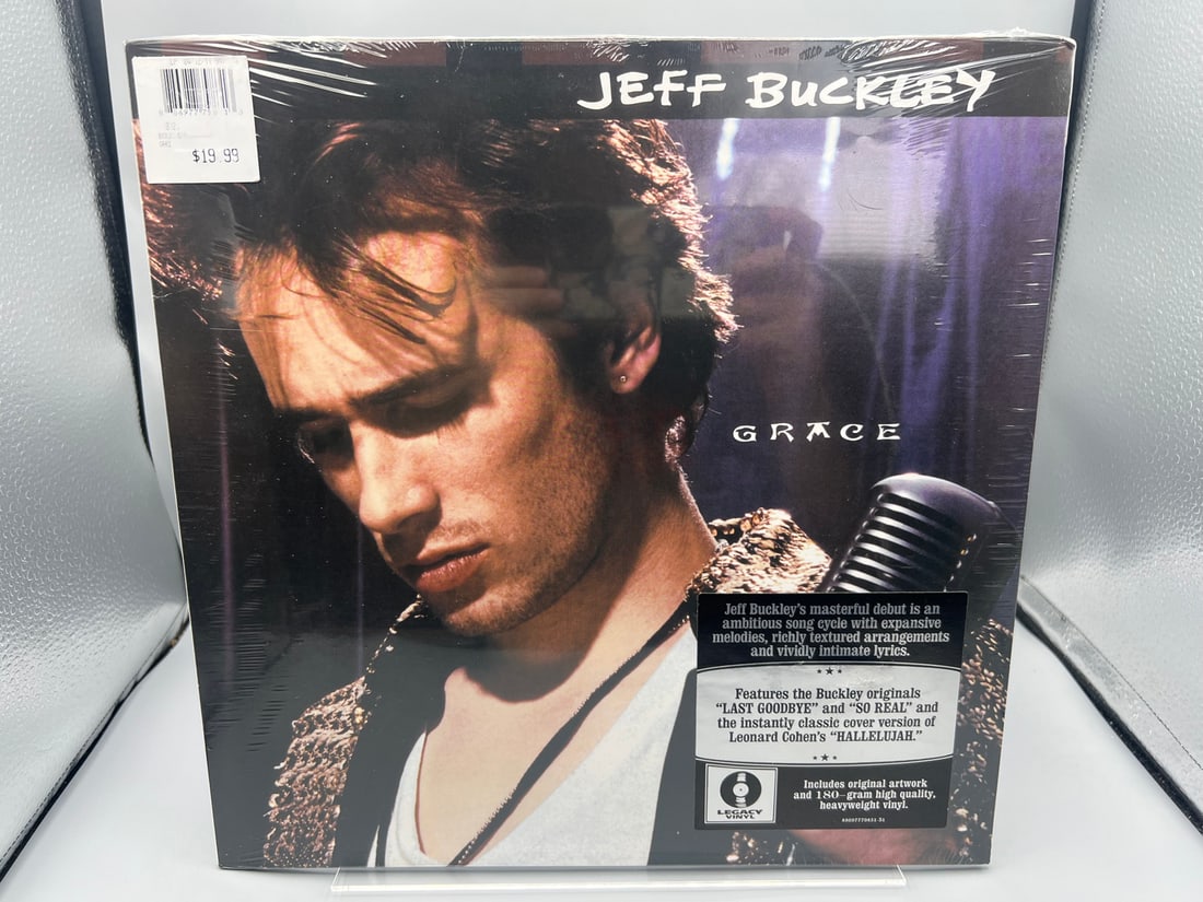 SEALED - Jeff Buckley: Grace (2010), 180 gram vinyl, includes original artwork (1 of 2)