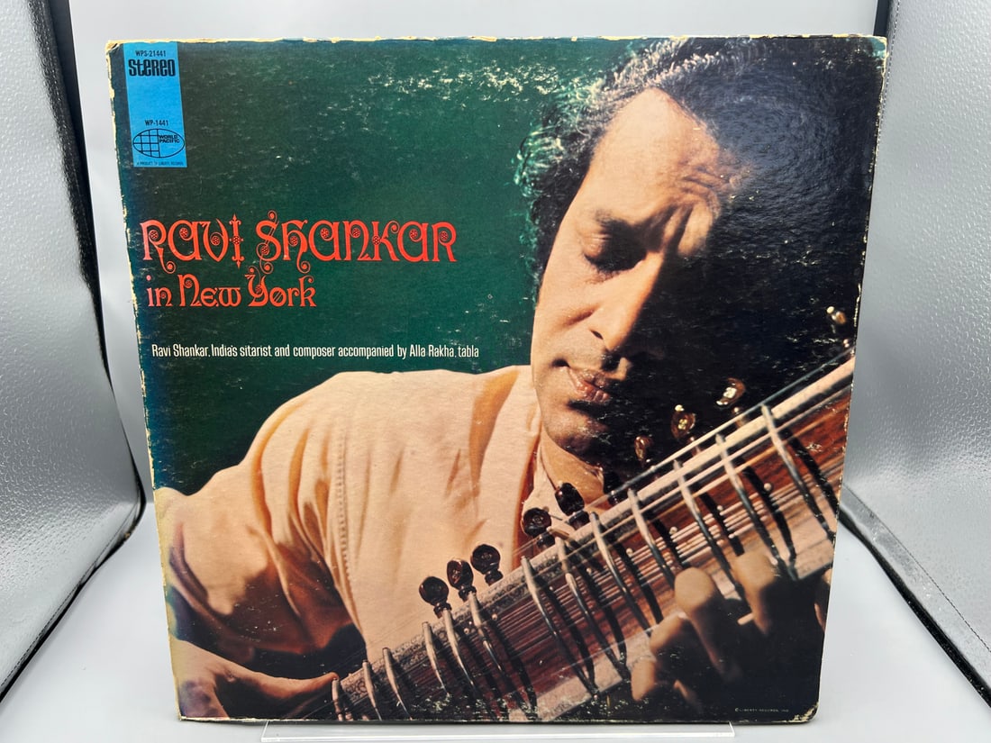 1967 Ravi Shankar In New York Vinyl Album - WPS-21441: 1967 Ravi Shankar In New York Vinyl Album - WPS-21441 - Records have not been tested by the auction house for play quality. All items are sold as is.