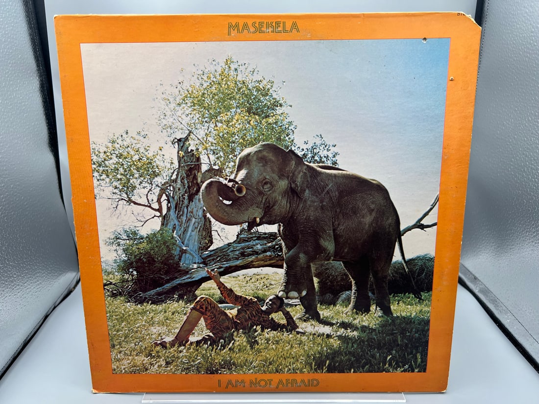 1974 Maskela I Am Not Afraid Vinyl Album - BTS 6015: 1974 Maskela I Am Not Afraid Vinyl Album - BTS 6015 - Records have not been tested by the auction house for play quality. All items are sold as is.