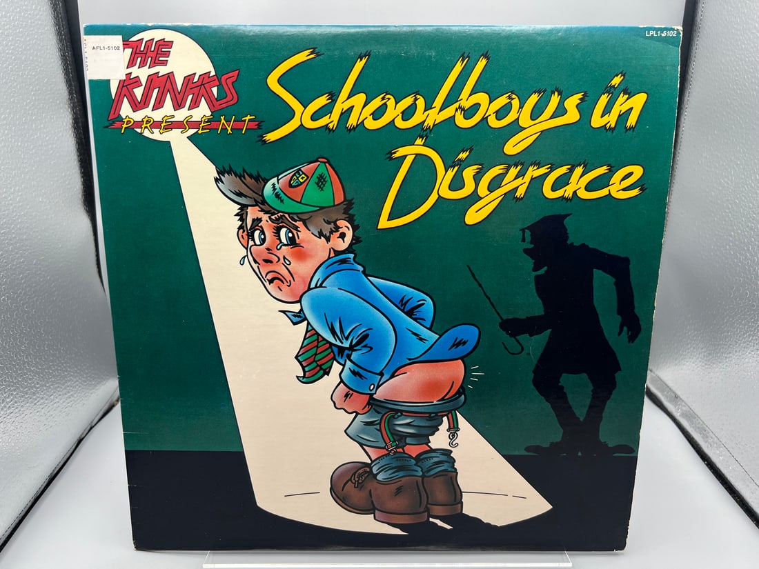The Kinks: The Kinks Present Schoolboys in Disgrace (1975): The Kinks: The Kinks Present Schoolboys in Disgrace (1975) - Records have not been tested by the auction house for play quality. All items are sold as is.
